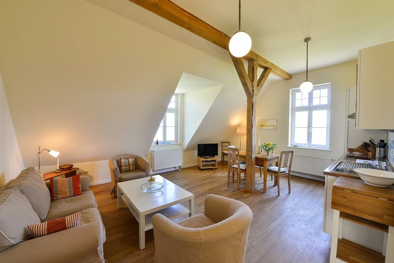 Ferienwohnung 5 mit Seeblick für 4 Personen