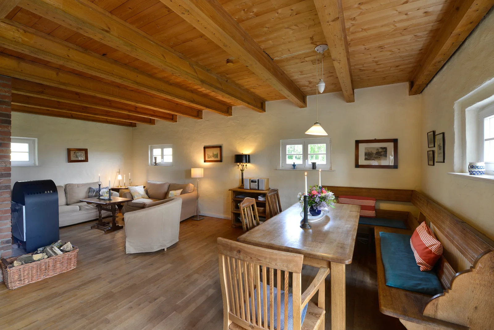 Ferienhaus Remise 6 Personen mit Terrasse