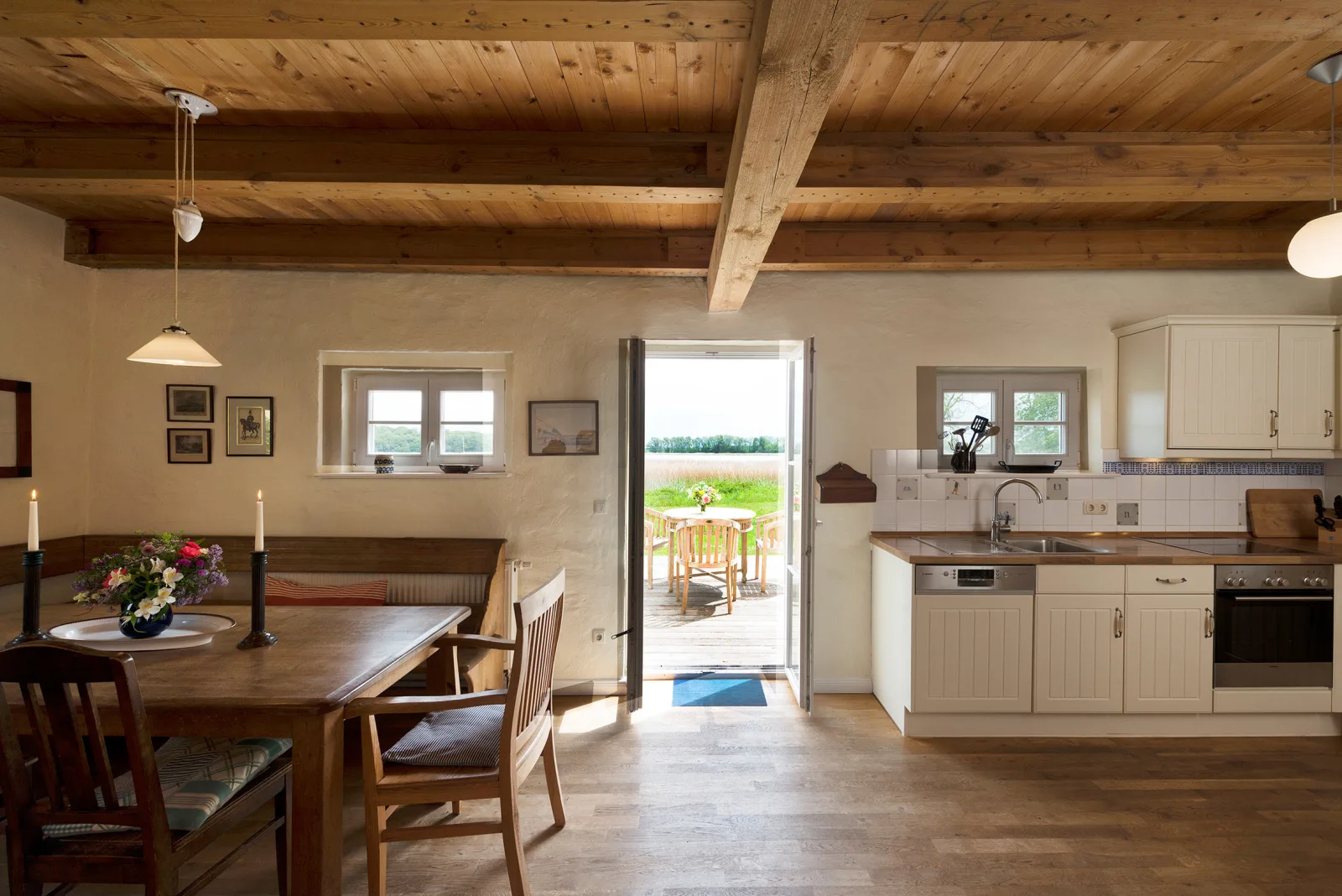 Ferienhaus Remise 6 Personen mit Terrasse