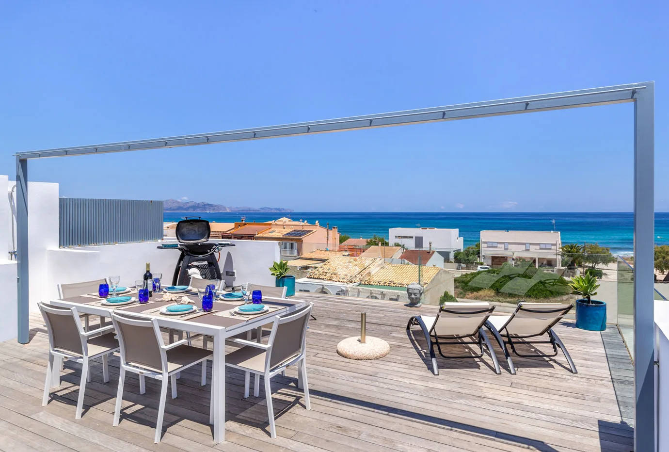 Modern House With Panoramic Sea Views in Mallorca