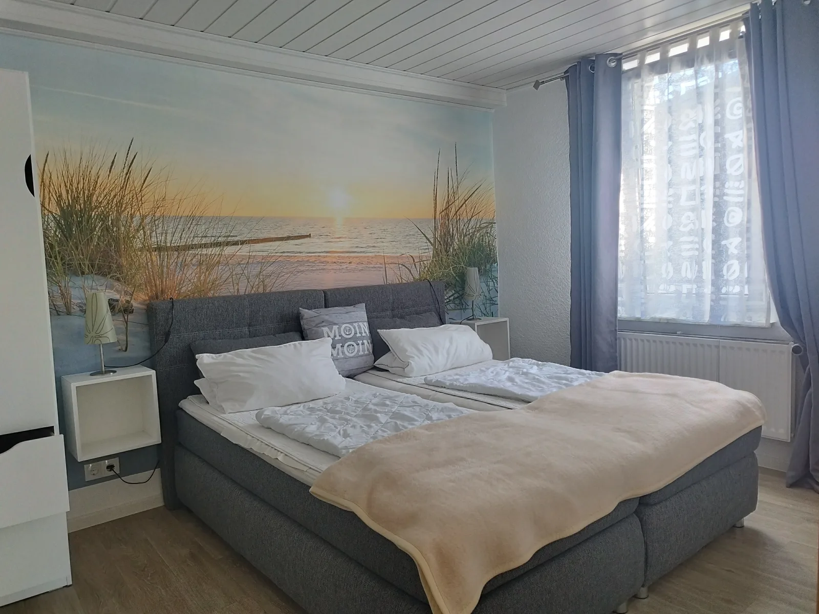 Fewo Nr.1 m. Süd- Balkon, Box-Bett