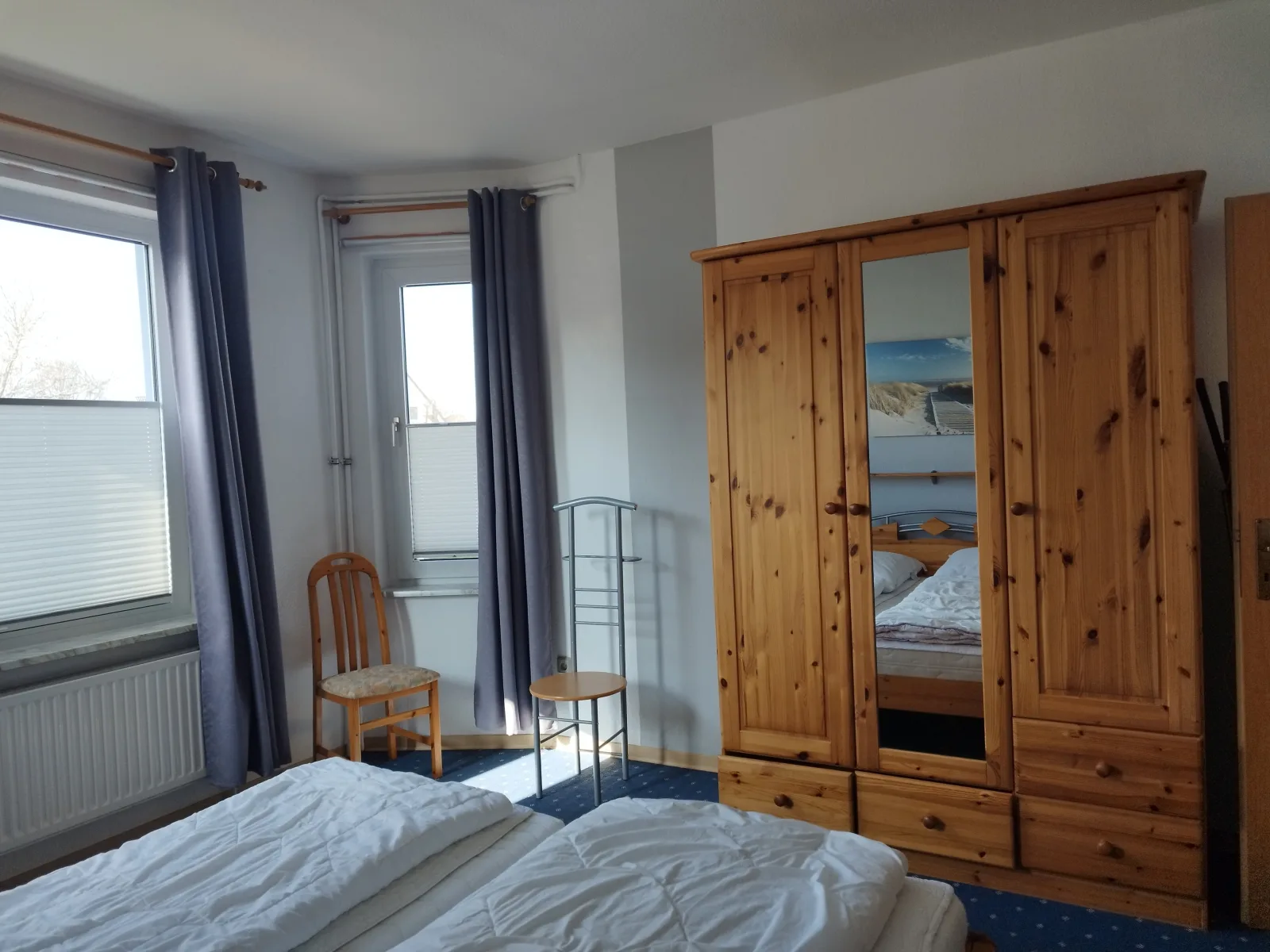 Haus Sandra Fewo 7 mit sonniger Süd- Terrasse, 2 Schlafzi.