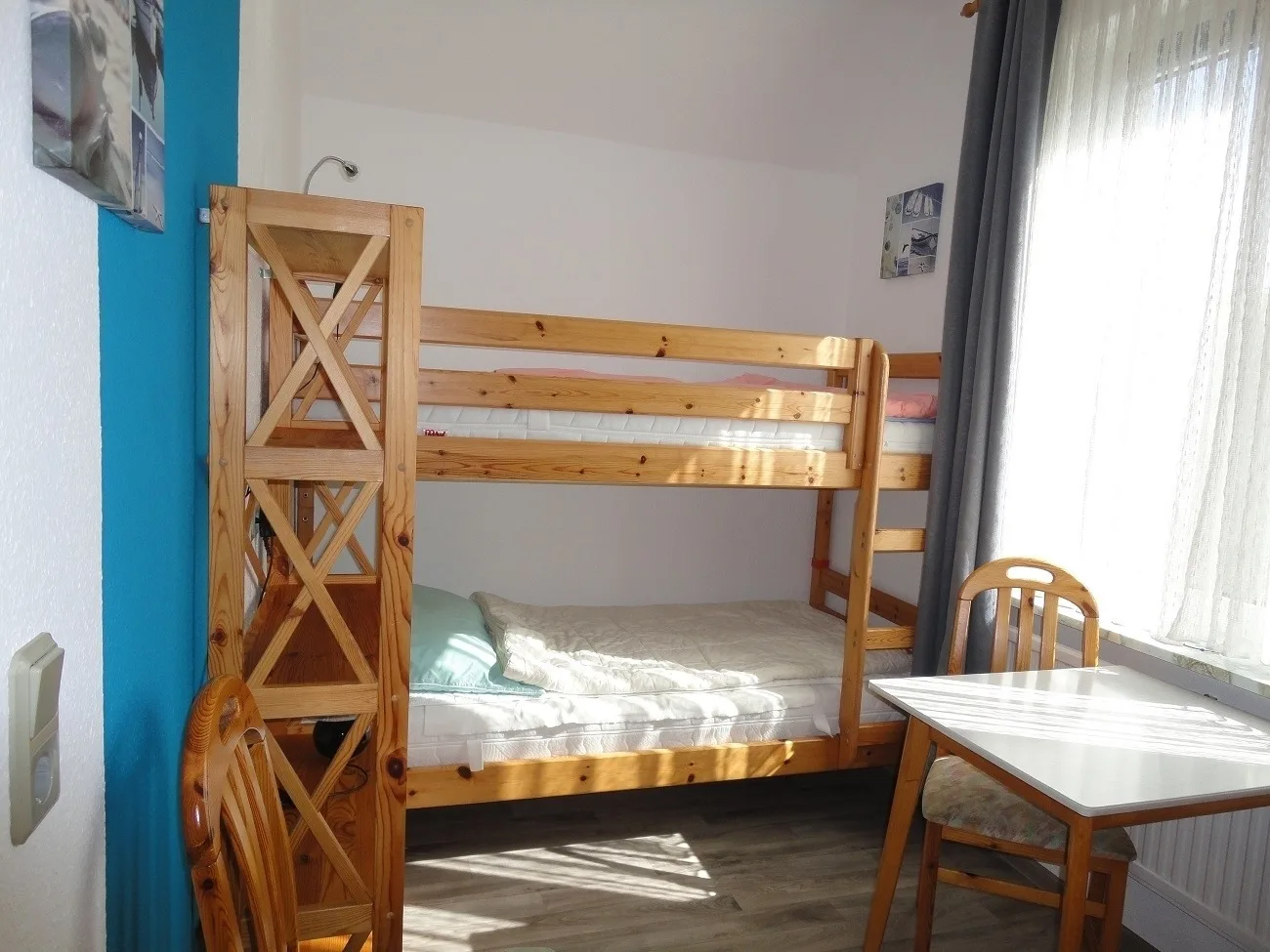 Haus Sandra Fewo 7 mit sonniger Süd- Terrasse, 2 Schlafzi.