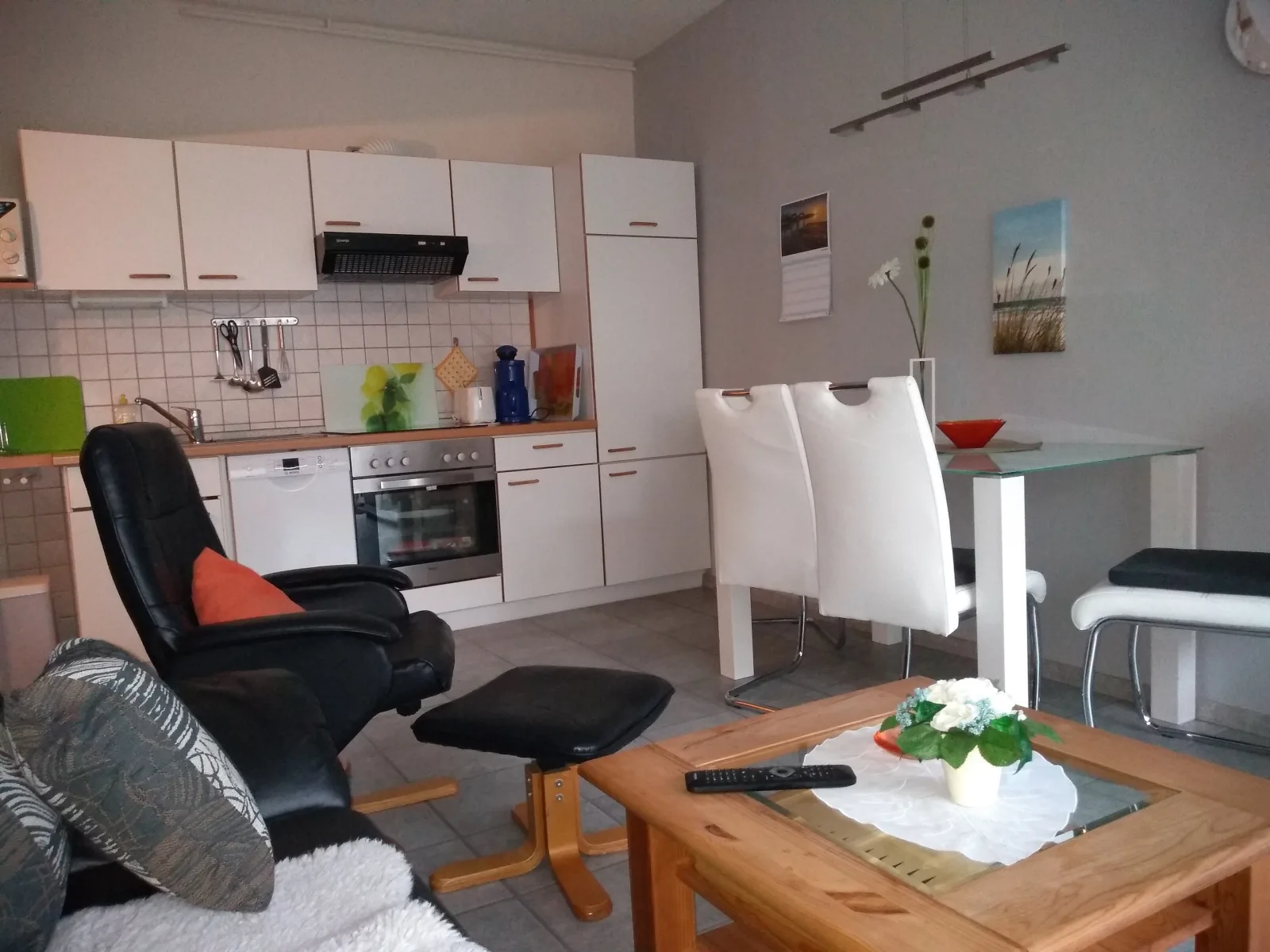 Haus Sandra Fewo 7 mit sonniger Süd- Terrasse, 2 Schlafzi.