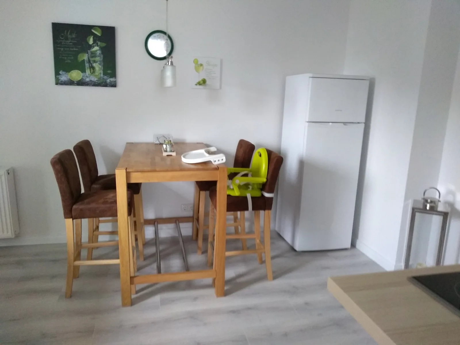FeWo"Am Deich", Box -Bett, Terrasse, eign                                        . Garten. 70m zum Strand, Fahrradgarage