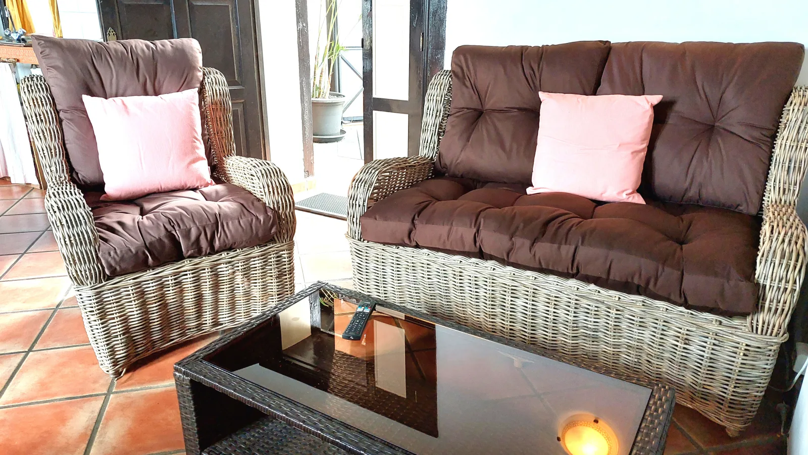 Apartment im englischen Stil mit Meerblick