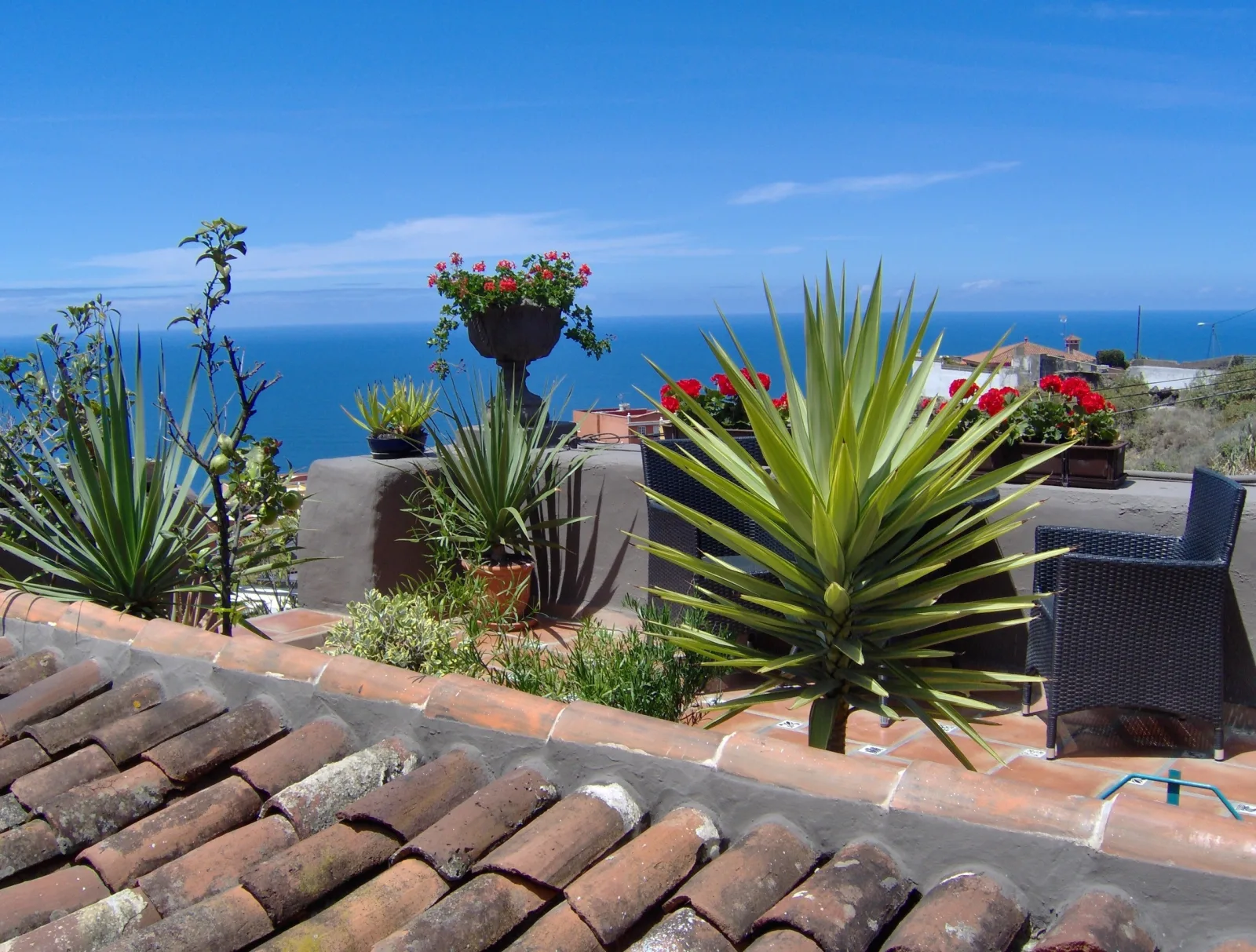 Apartment im englischen Stil mit Meerblick