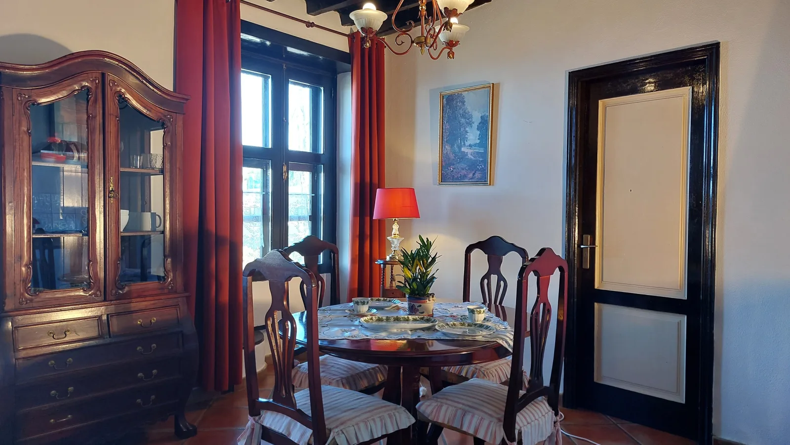 Apartment im englischen Stil mit Meerblick
