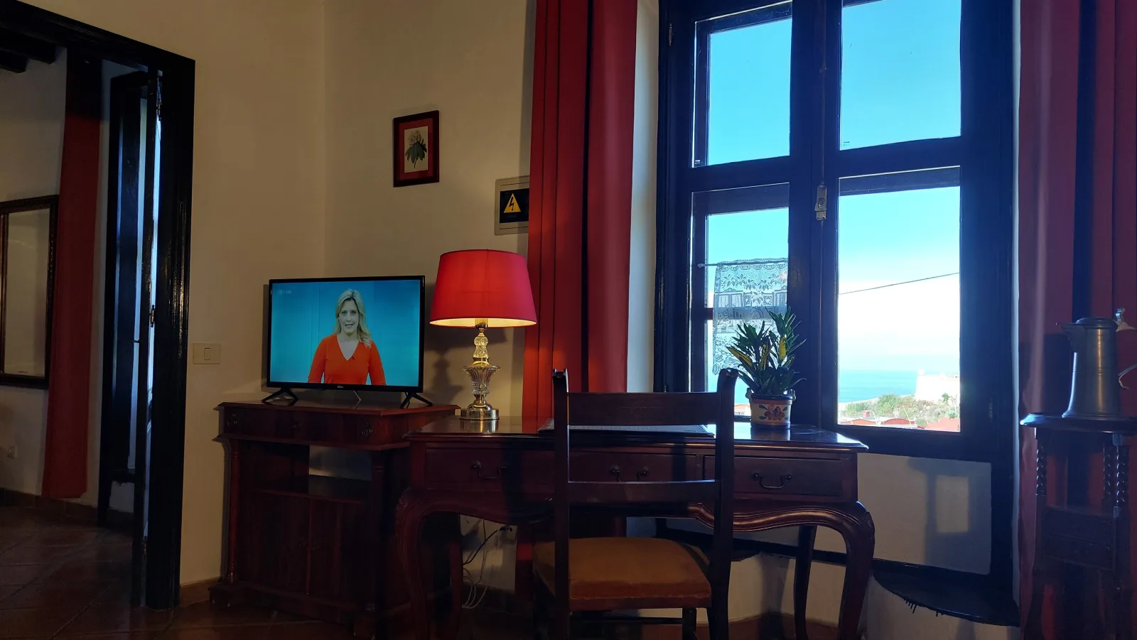 Apartment im englischen Stil mit Meerblick