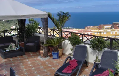 Apartment im englischen Stil mit Meerblick