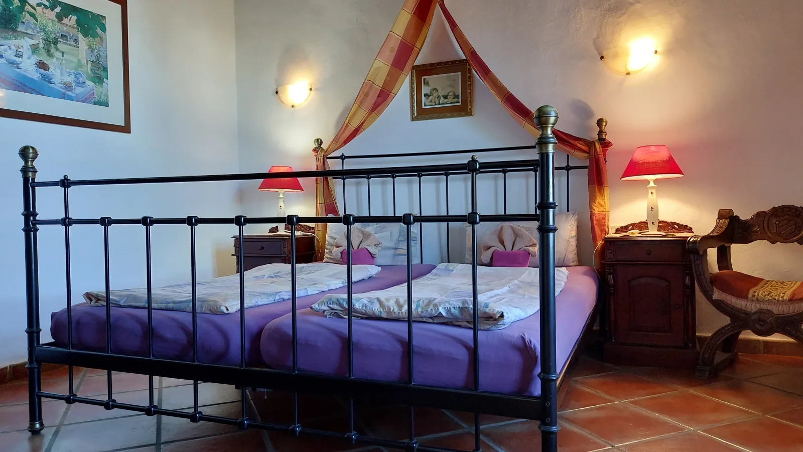 Apartment im englischen Stil mit Meerblick