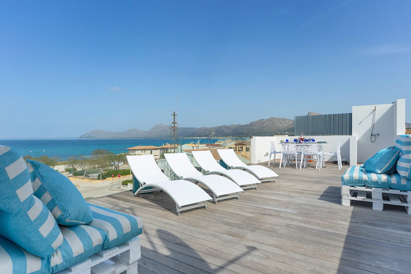 Sunny House With Sea Views and Terrace in Son Serra, Mallorca