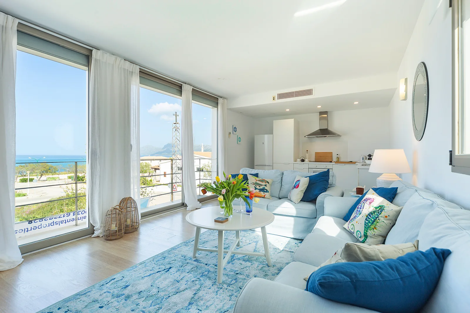 Sunny House With Sea Views and Terrace in Son Serra, Mallorca
