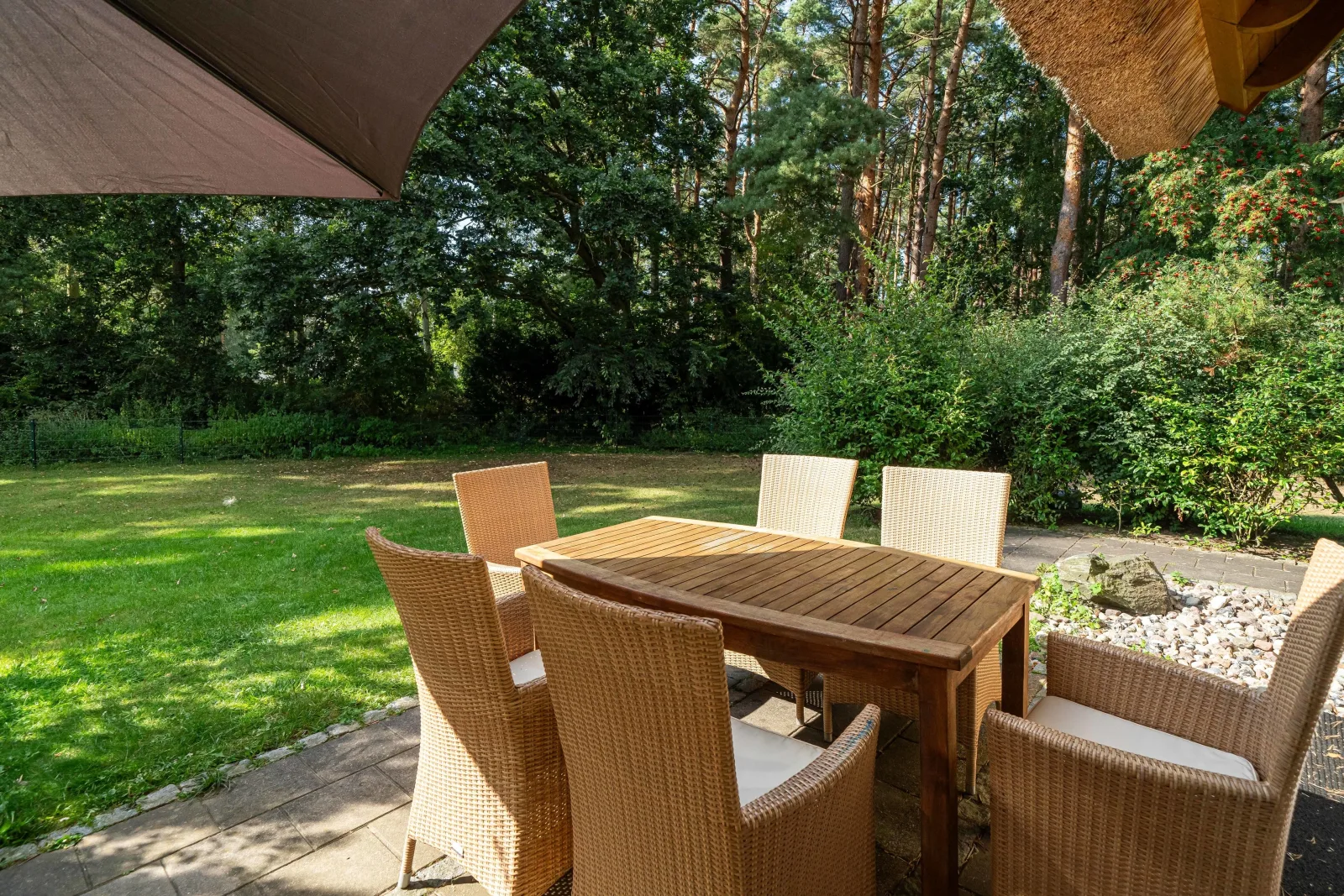 Ferienhaus reetgedeckt I direkt am Meer