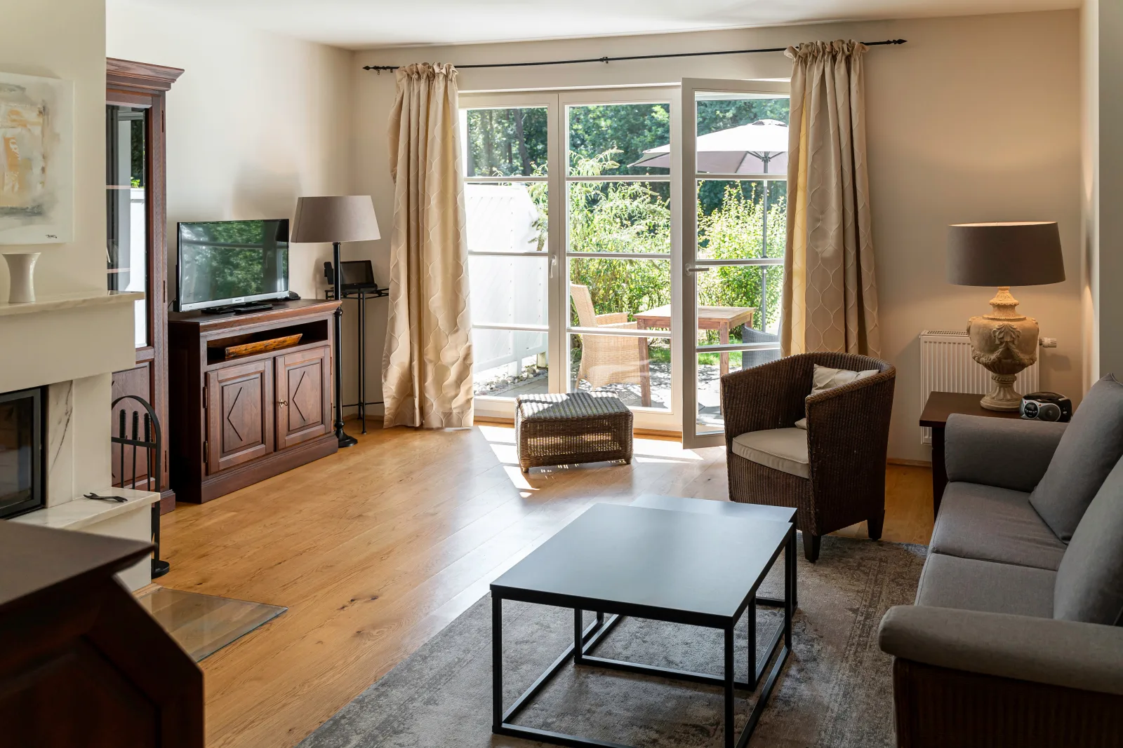 Garten-Ferienwohnung im Haus Sonne