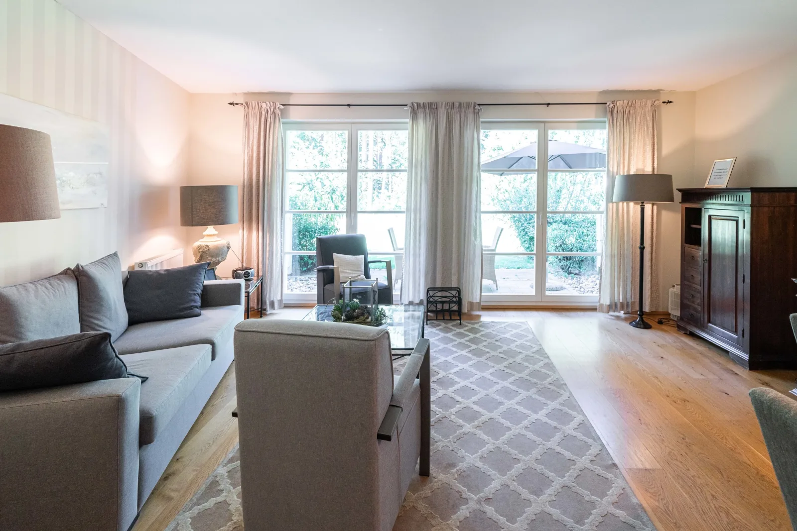 Garten-Ferienwohnung im Haus Sonne