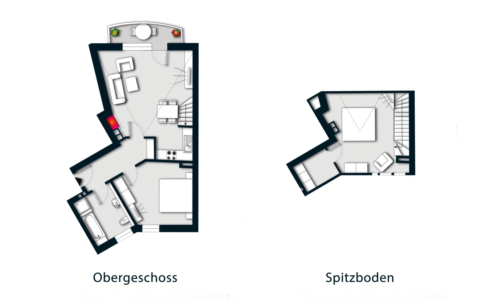 Maisonette-Ferienwohnung im Haus Sonne