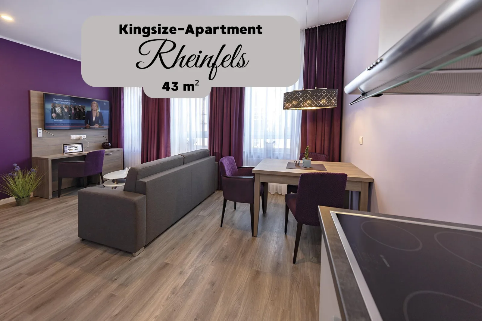 Kingsize-Apartment  Rheinfels
