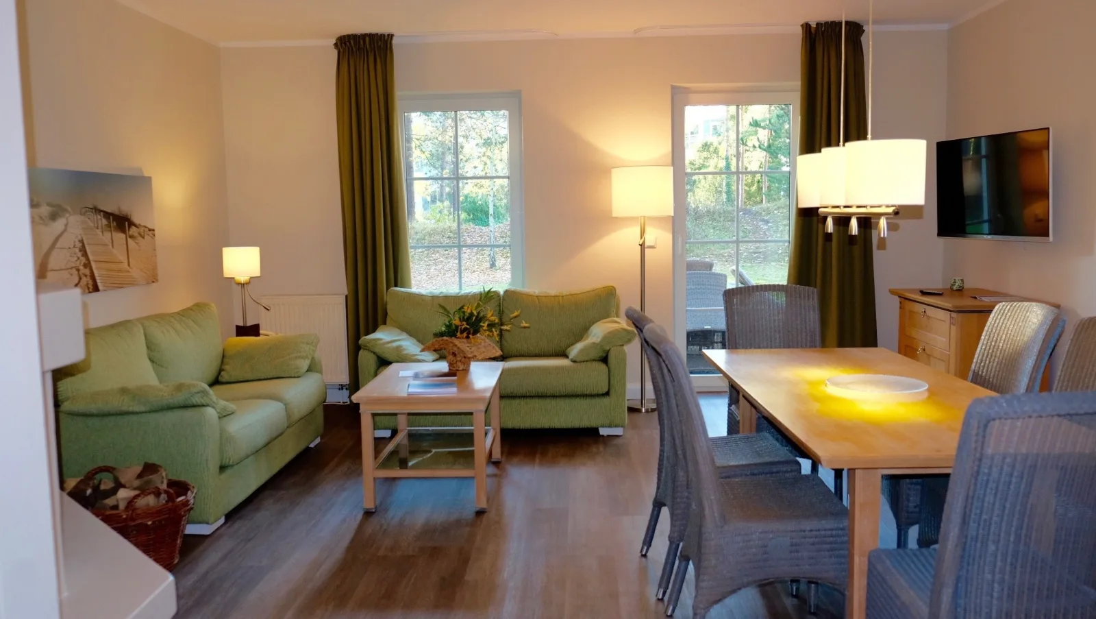 Ferienhaus im Hotelpark