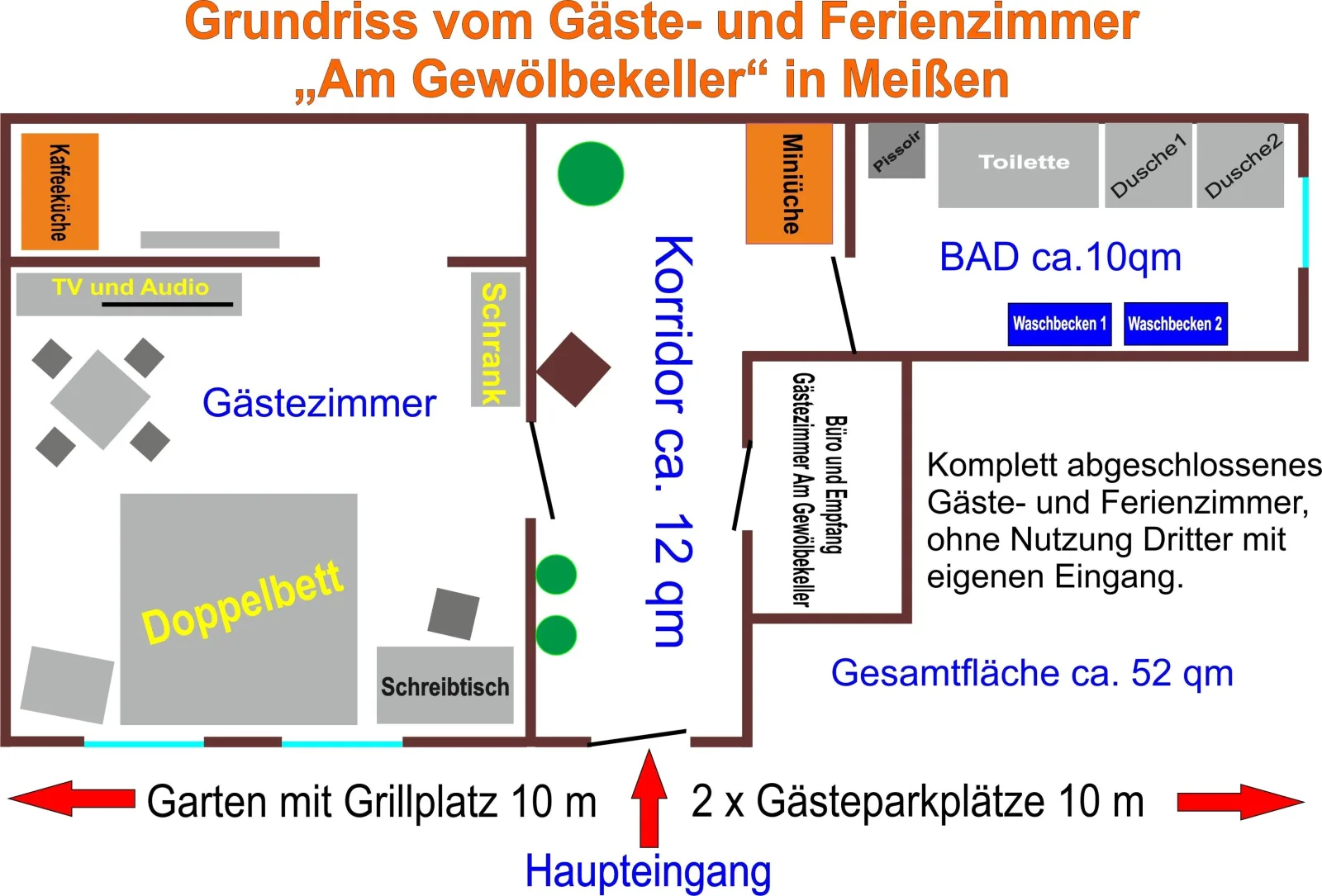 Gästezimmer- und Ferienzimmer Am Gewölbekeller Meißen