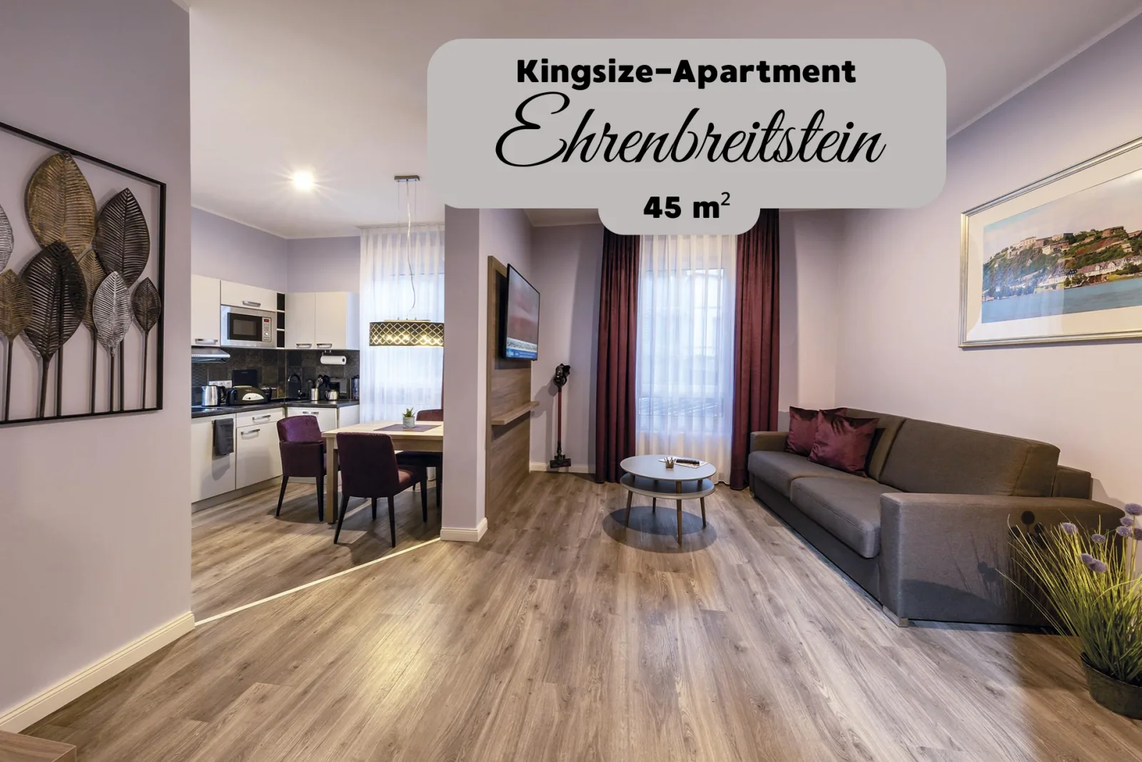 Kingsize-Apartment Ehrenbreitstein