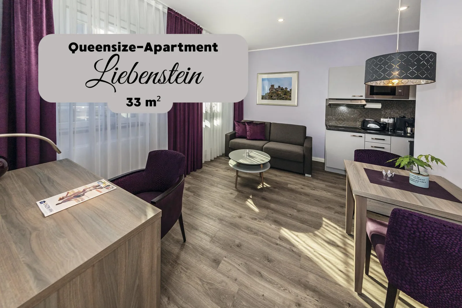 Queensize-Apartment Liebenstein