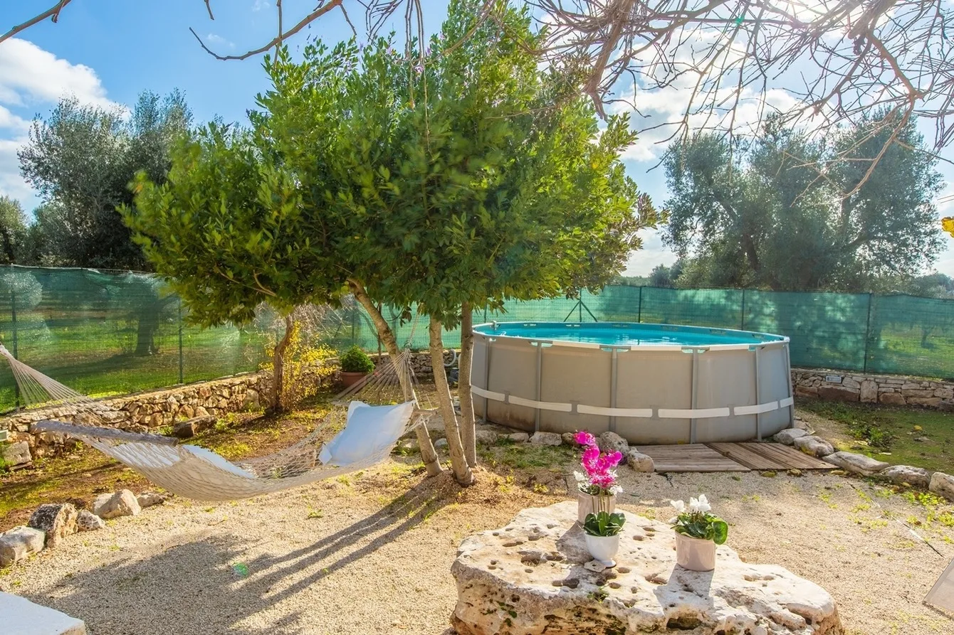 Trullo mit baby pool - internet Starlink