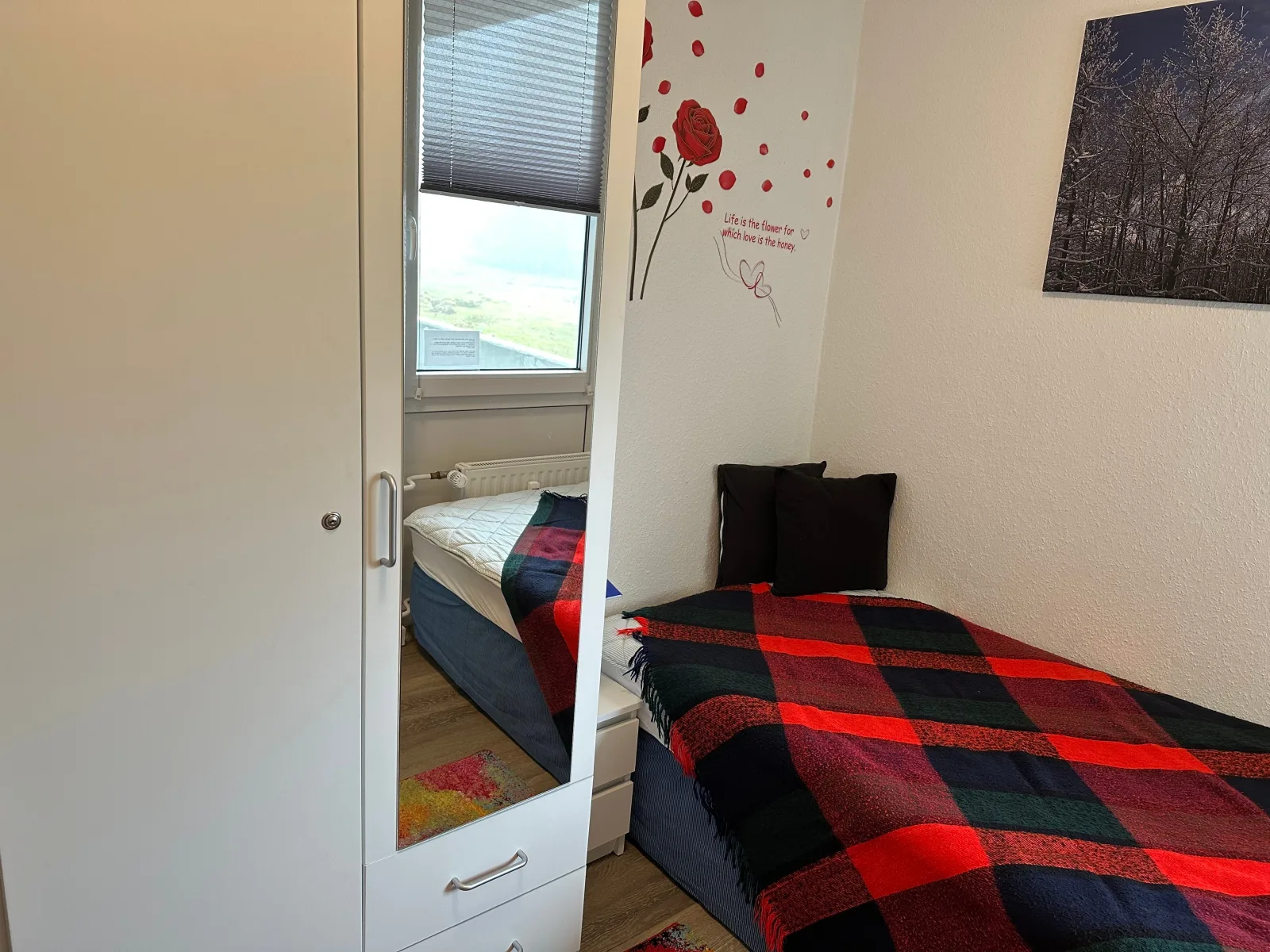 Charmant und modisch, große FeWo mit 6 Betten, WLAN free, 6-145