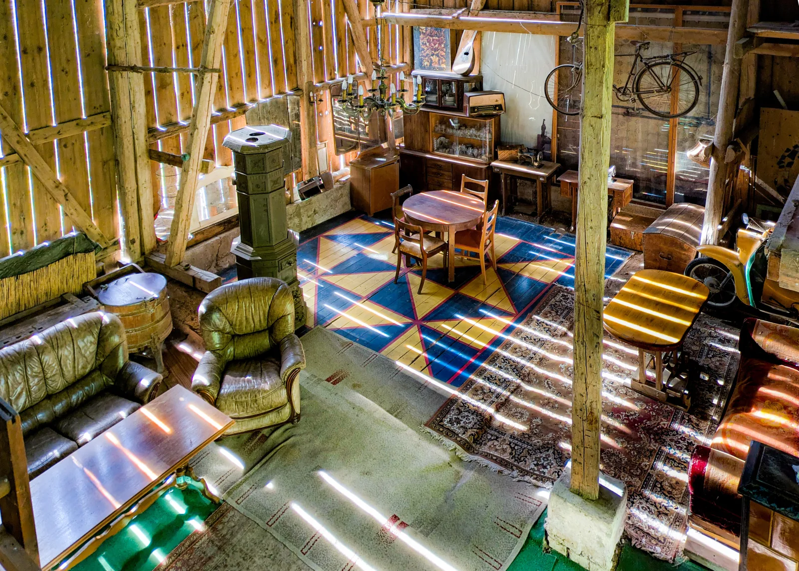 Scheune Landliebe in Holz und Lehm