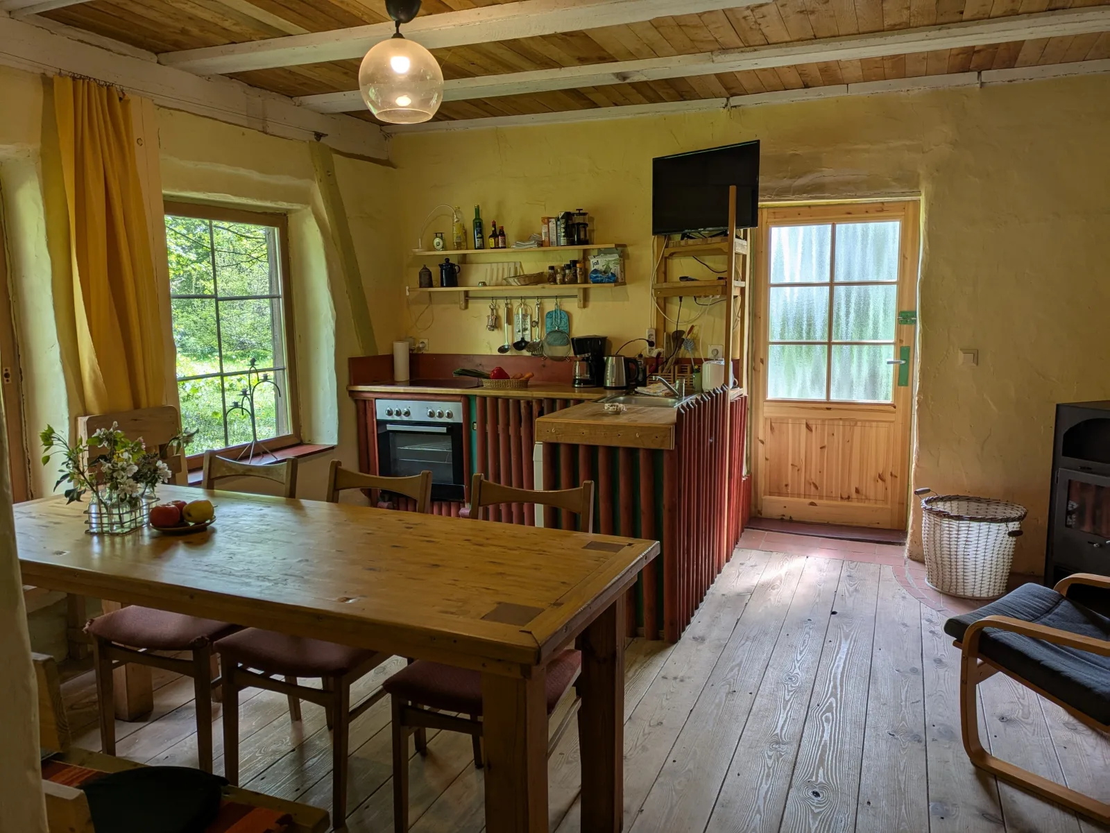 Scheune Landliebe in Holz und Lehm