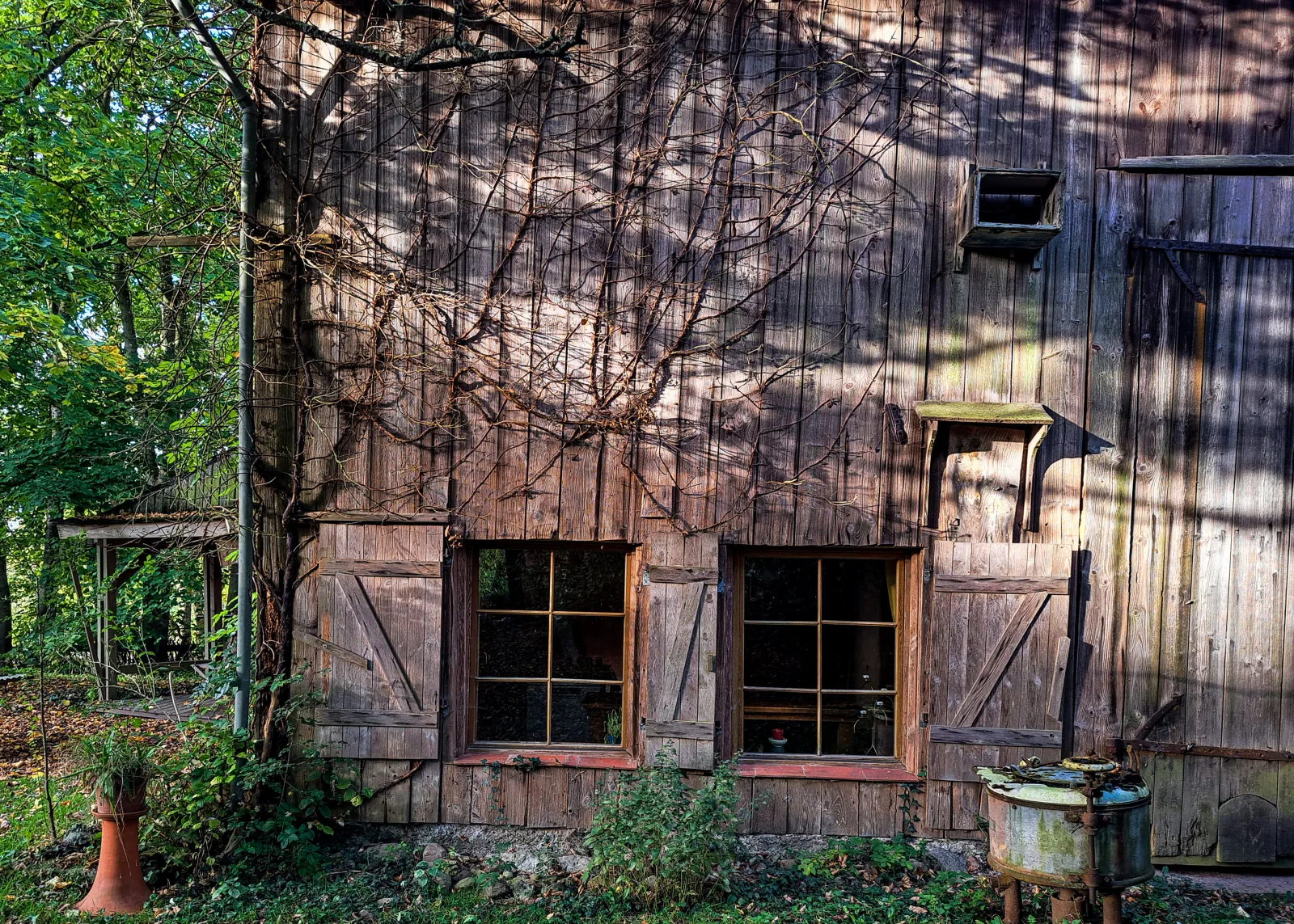 Scheune Landliebe in Holz und Lehm