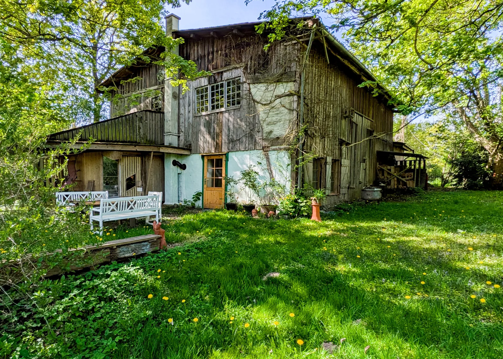 Scheune Landliebe in Holz und Lehm