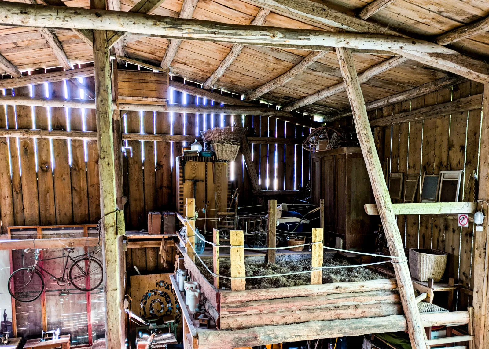 Scheune Landliebe in Holz und Lehm