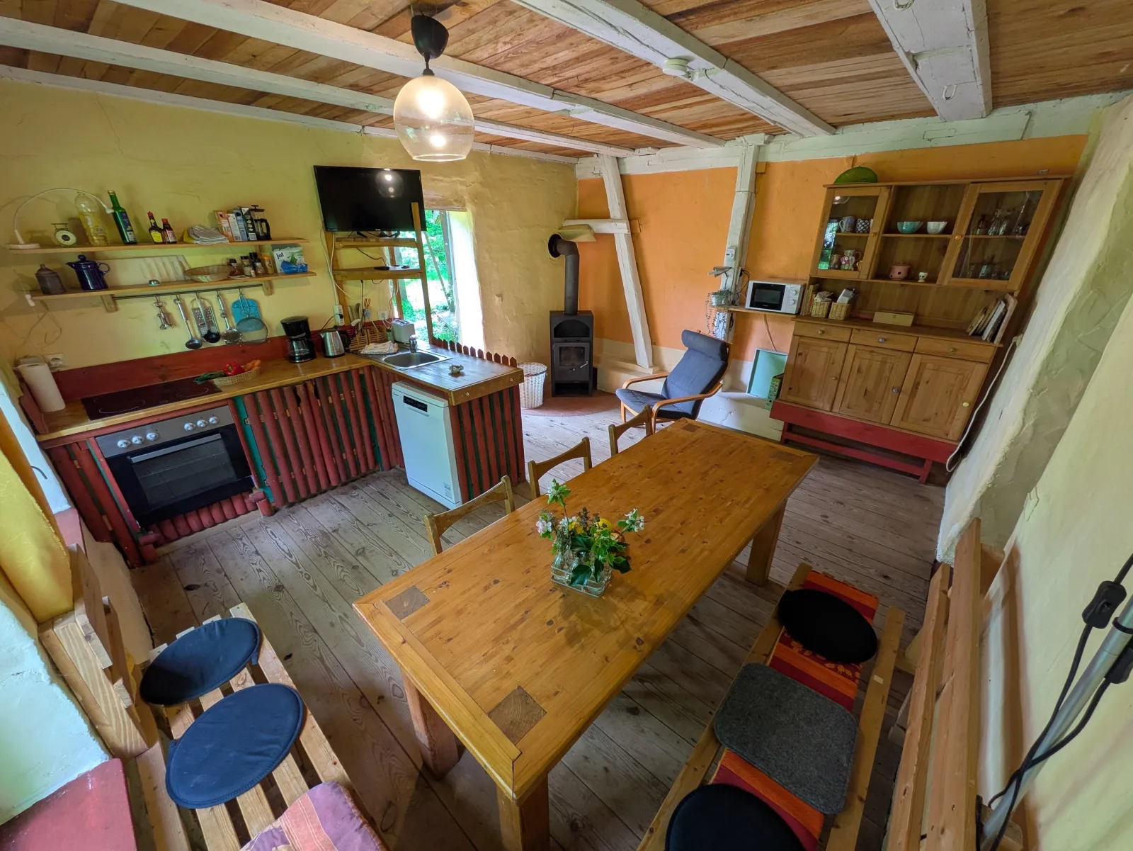 Scheune Landliebe in Holz und Lehm