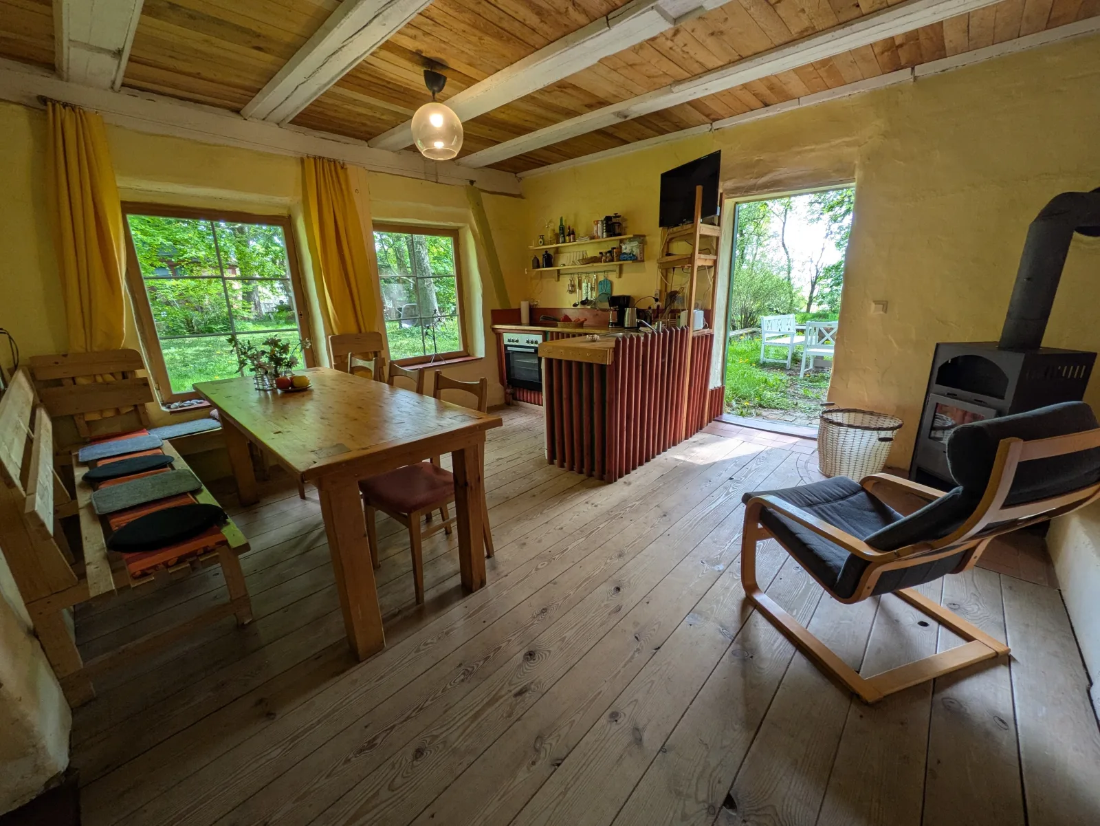 Scheune Landliebe in Holz und Lehm