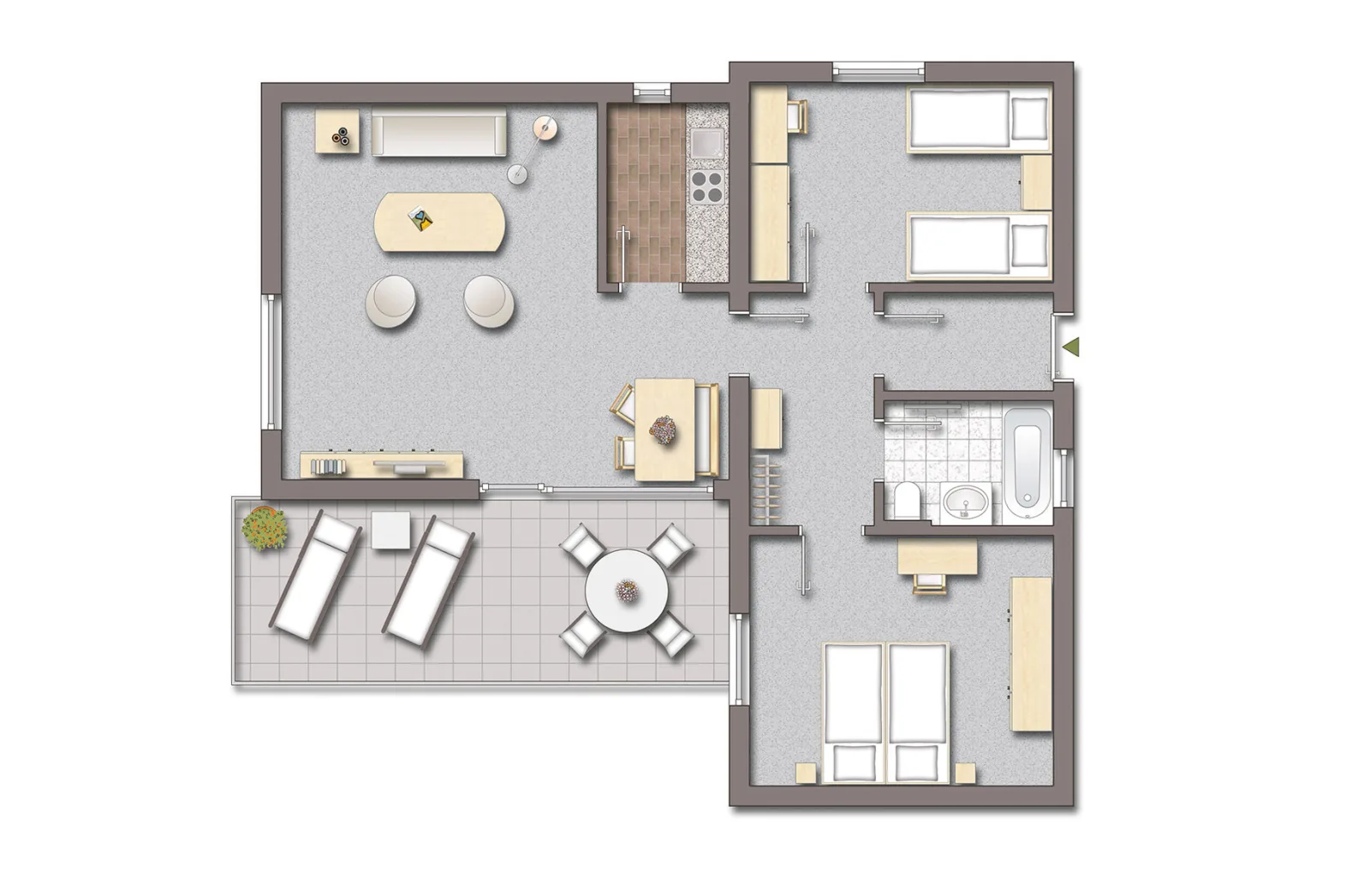 Ferienhaus "Kastanie" 6