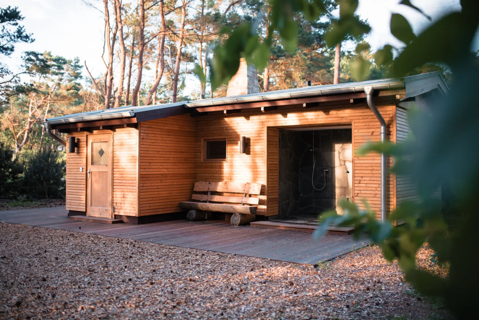 Reetgedecktes Ferienhaus