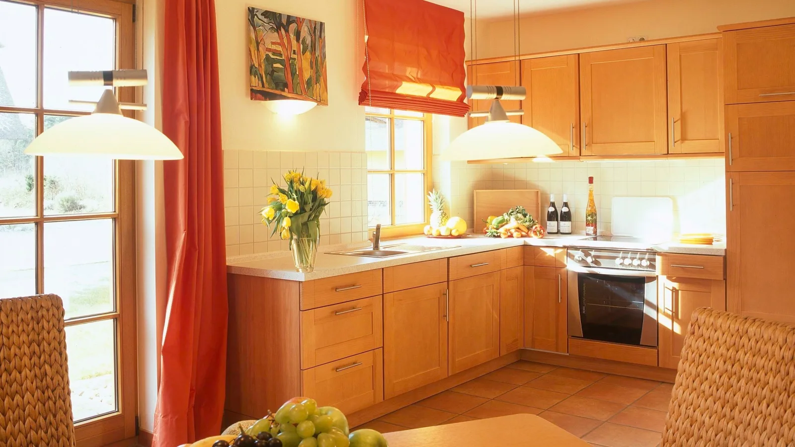 Reetgedecktes Ferienhaus