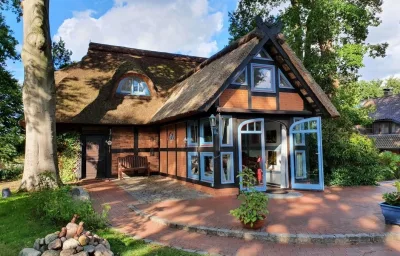 Traumhaftes Reetdachhaus "Grote Eken" in der Lüneburger Heide