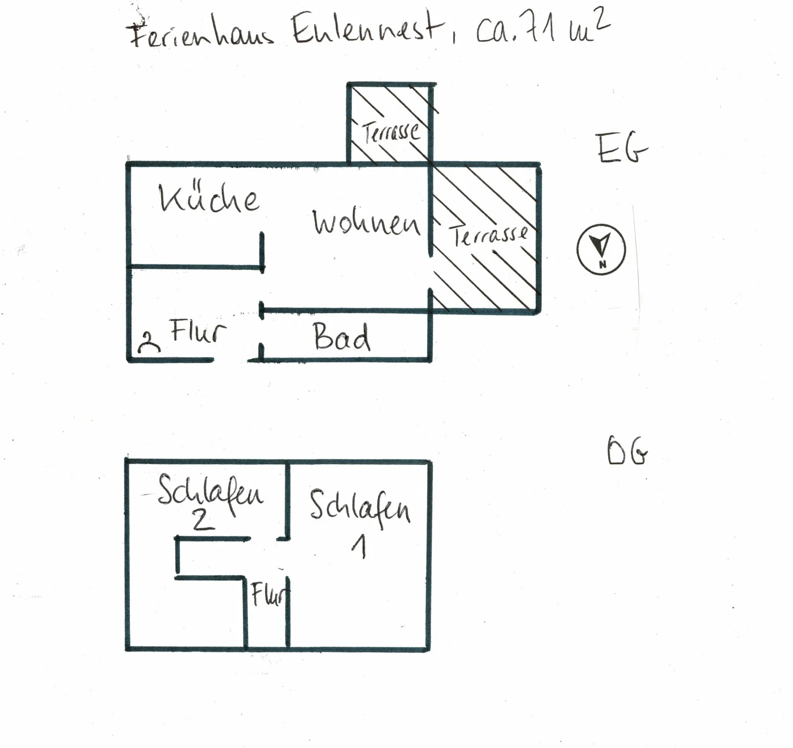 Ferienhaus Eulennest - Ulenhoef