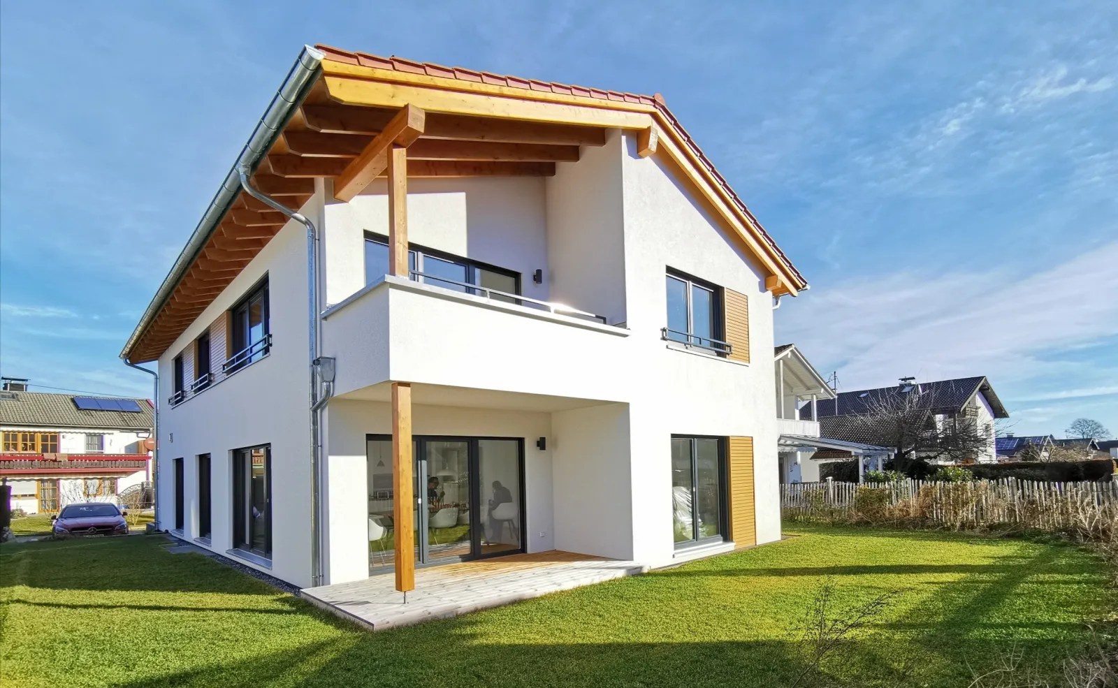 Chalethaus-Chiemsee - Luxus 268 qm Ferienhaus am Chiemsee  - Neubau