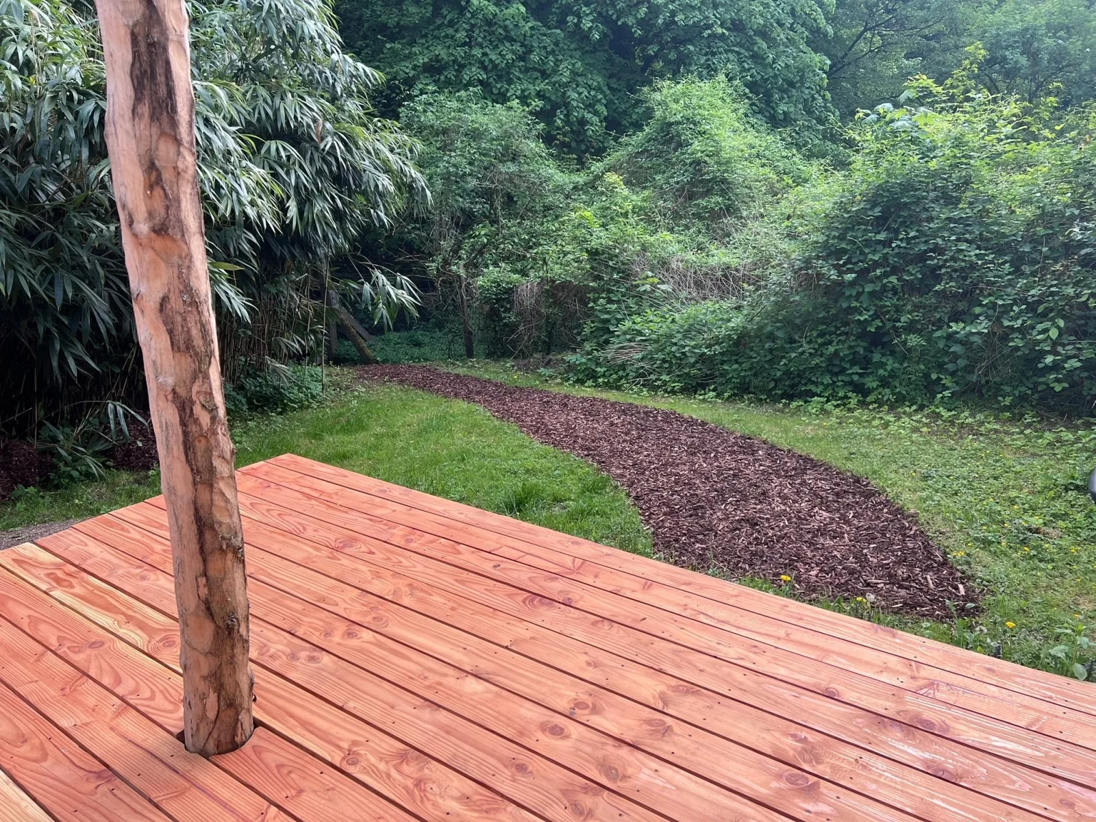 Bachgeflüster  2,5 Zimmer mit Terrasse direkt am Bach, maximal für 2 Erw.+2Kinder, Grillplatz,