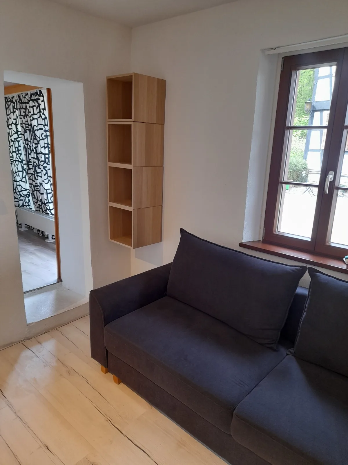 Bachgeflüster  2,5 Zimmer mit Terrasse direkt am Bach, maximal für 2 Erw.+2Kinder, Grillplatz,
