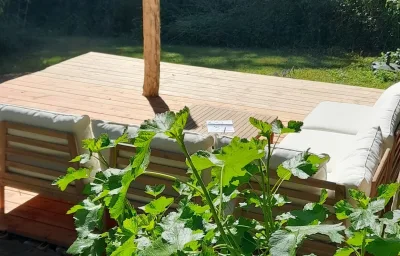 Bachgeflüster  2,5 Zimmer mit Terrasse direkt am Bach, maximal für 2 Erw.+2Kinder, Grillplatz,