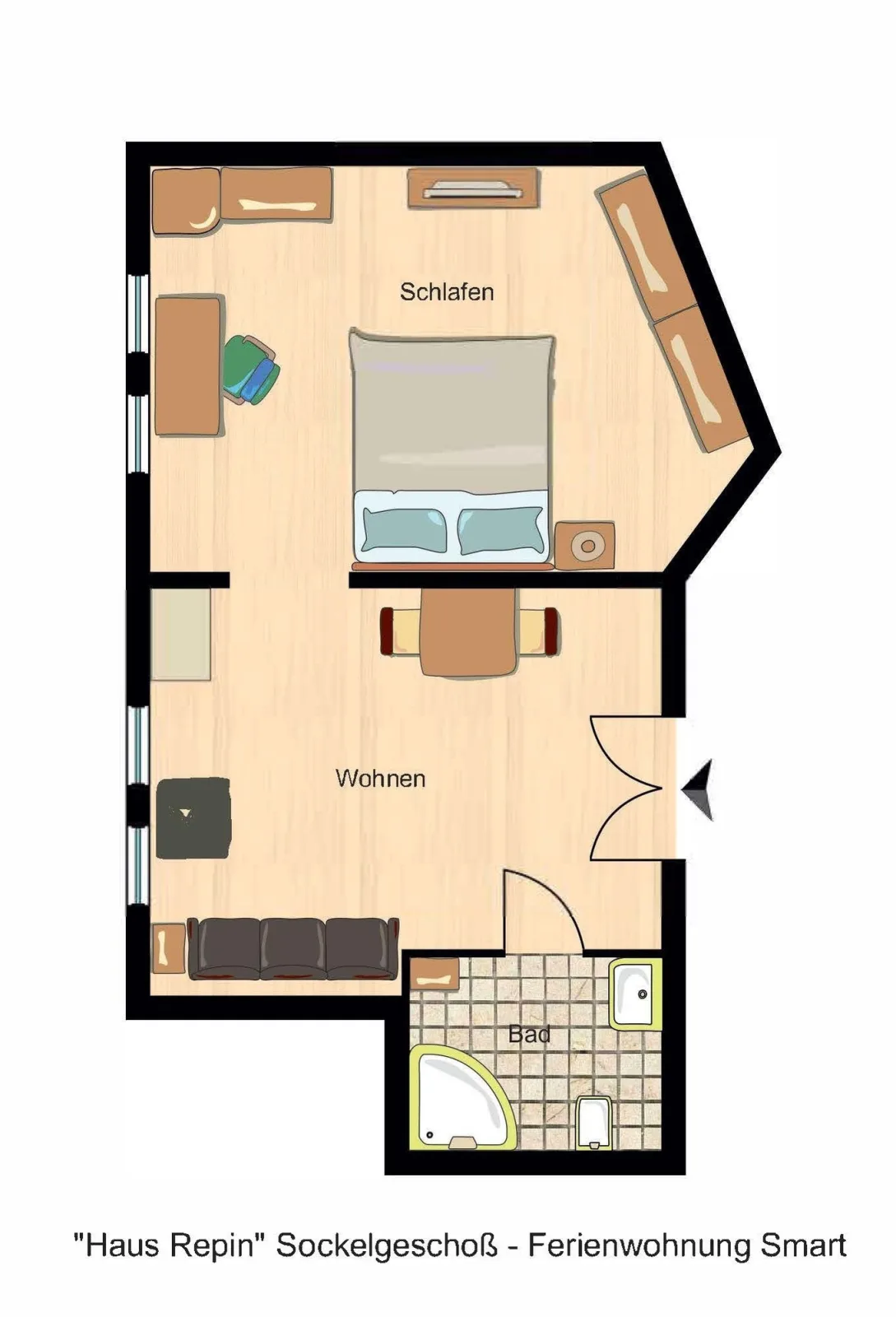 Doppelzimmer Smart