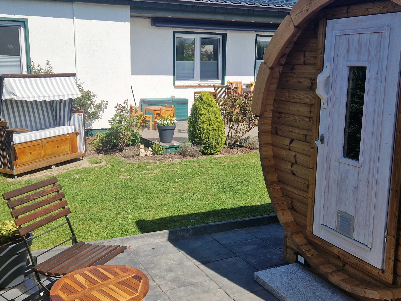 "Heimathafen" mit Sauna