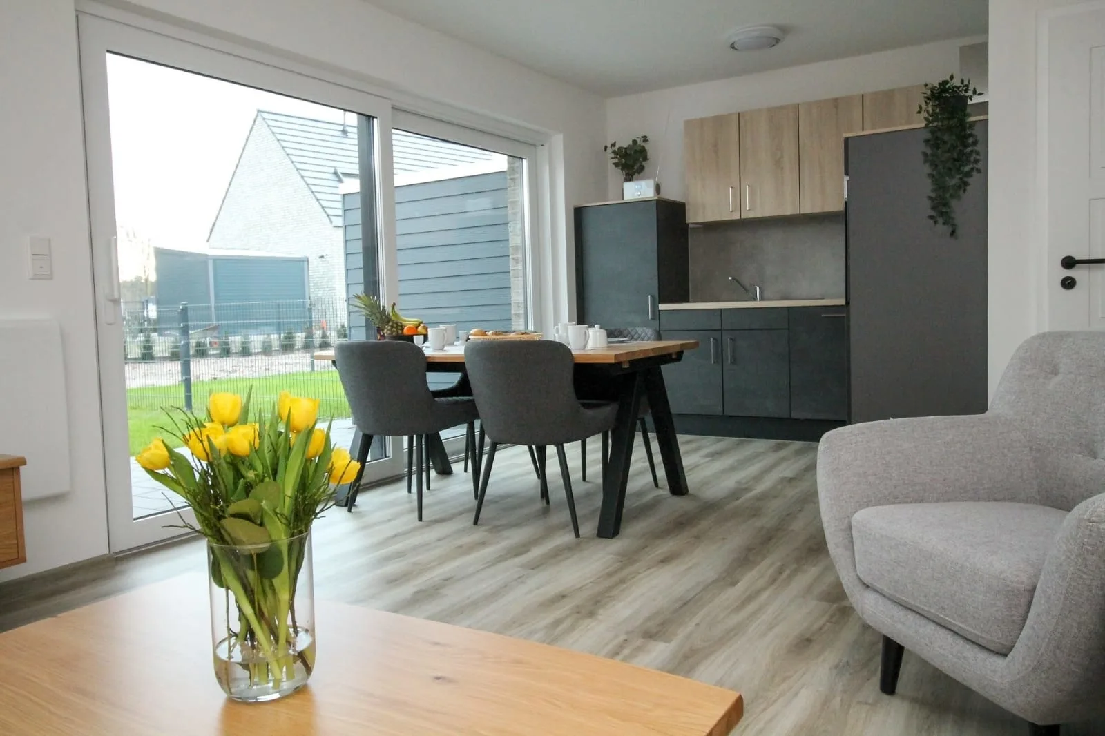 Ferienhaus Sonnenblick mit Sauna Harkebrügger See