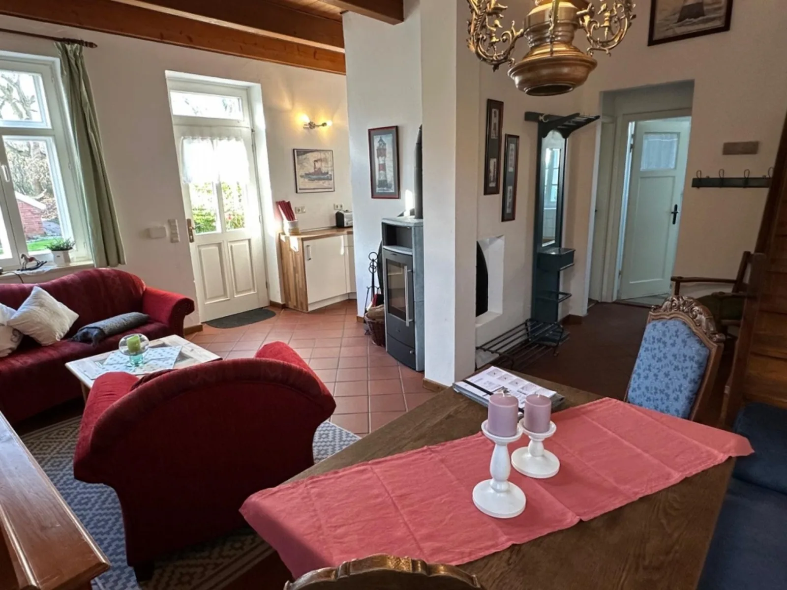 Landhaus up de Warft - Friesenrose