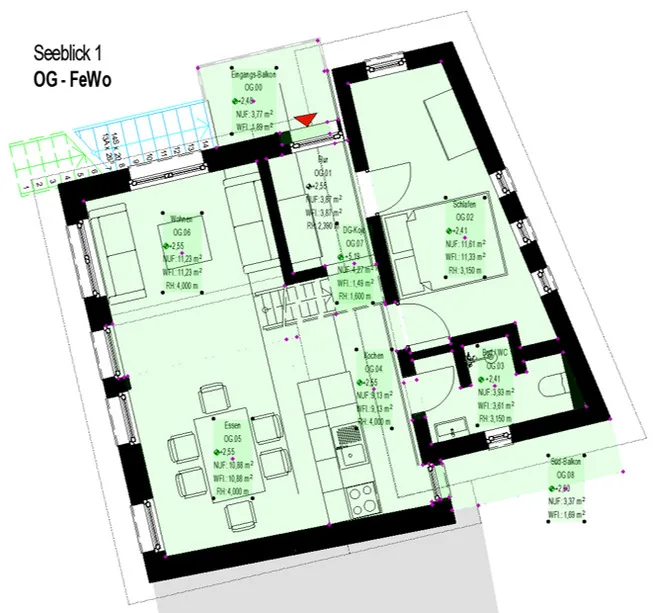 Seeblick 1a OG