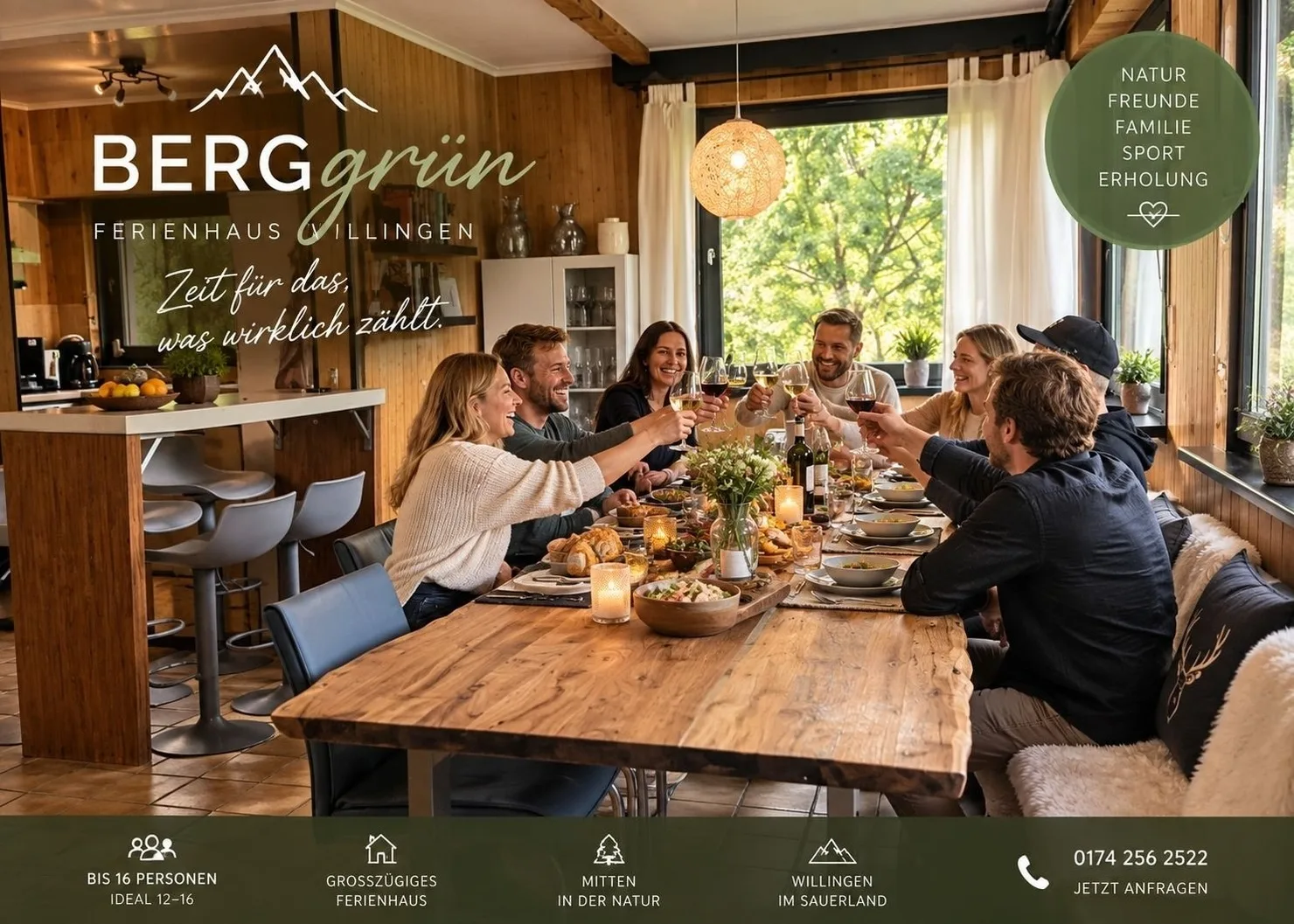 Chalet BERGgrün Willingen - Nähe Skywalk